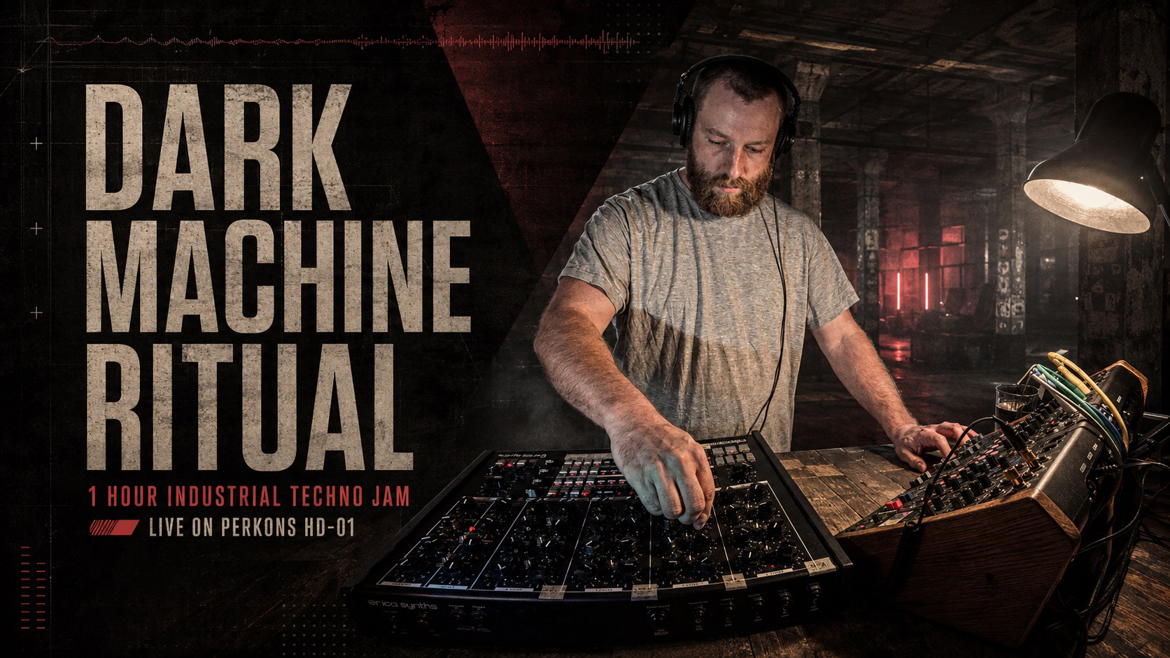 Artwork for Dark Machine Ritual | 1 Hour Dawless Industrial Techno Jam | Peter Freetime