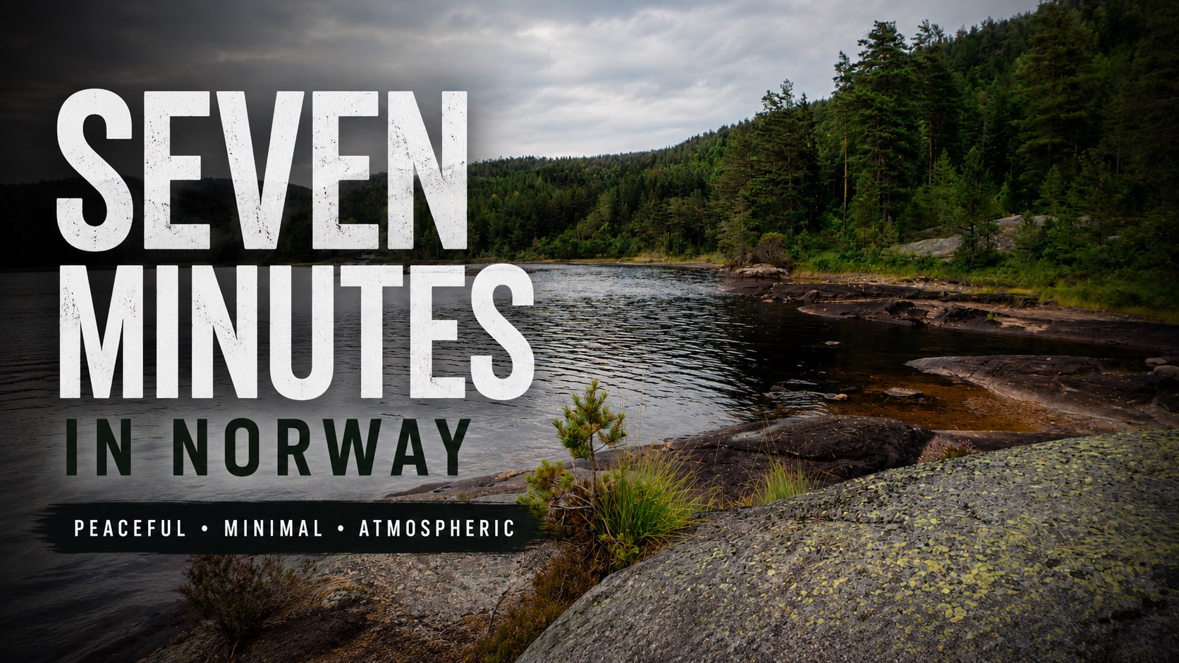 Artwork for Seven Minutes in Norway | Peaceful Norwegian Lake Nature Sounds | Erik Averdal